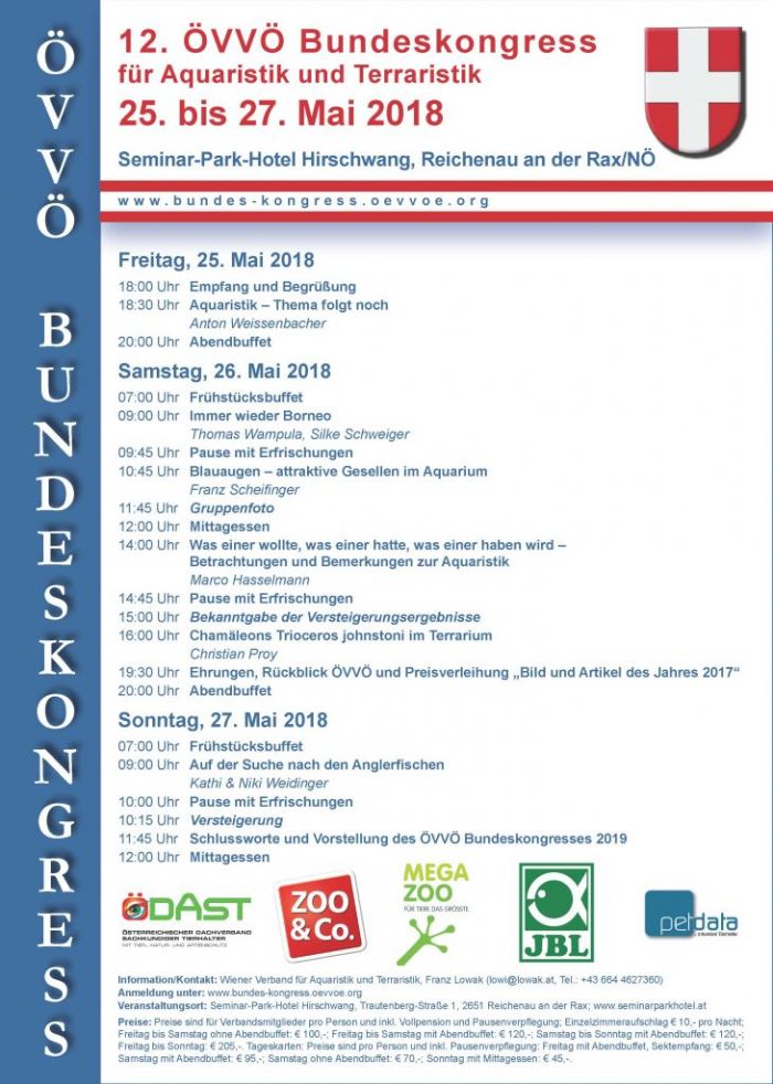 Flyer ÖVVÖ Bundeskongress 2018 Flyer ÖVVÖ Bundeskongress 2018